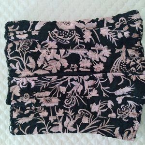 Frederick's of Hollywood pink and black sexy corset